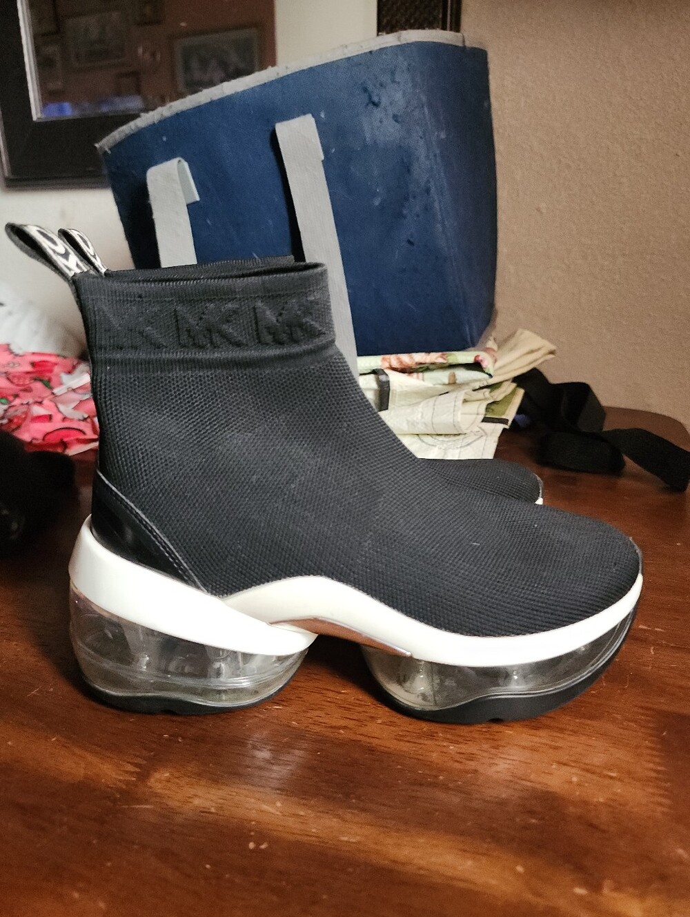 Michael Kors Olympia Extreme Knit Sock Bootie US 6.5